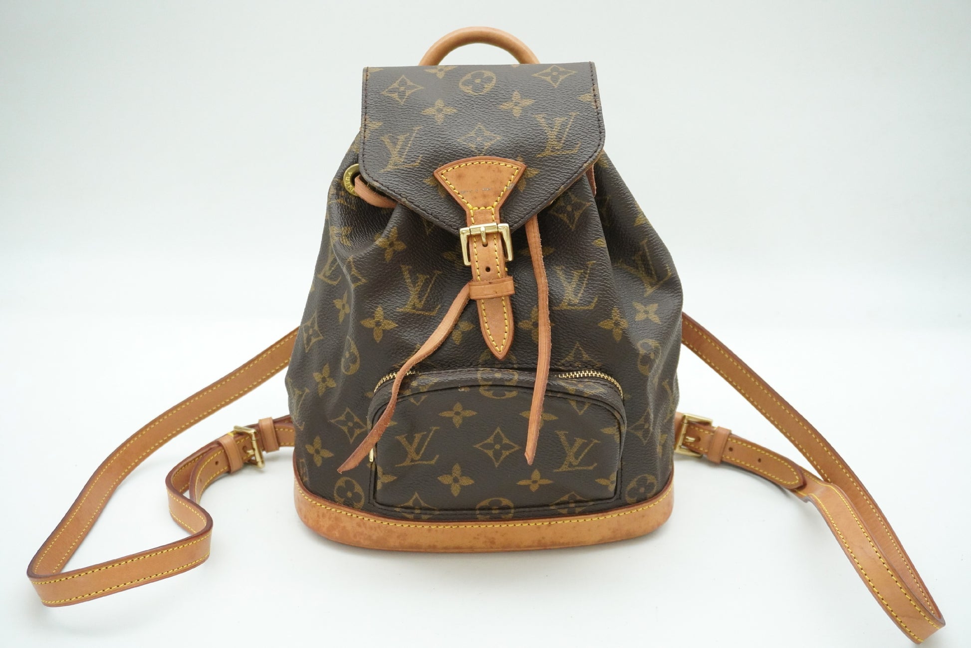 LOUIS VUITTON Monogram Montsouris PM M51137 Backpack