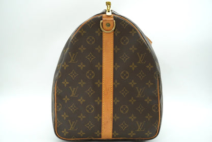 LOUIS VUITTON Monogram Keepall Bandouliere 55 M41414 Shoulder Strap Boston Bag