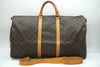 LOUIS VUITTON Monogram Keepall Bandouliere 55 M41414 Shoulder Strap Boston Bag