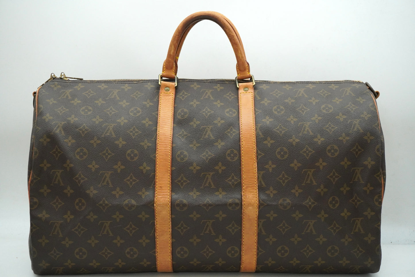 LOUIS VUITTON Monogram Keepall Bandouliere 55 M41414 Shoulder Strap Boston Bag