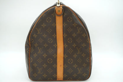 LOUIS VUITTON Monogram Keepall Bandouliere 55 M41414 Shoulder Strap Boston Bag