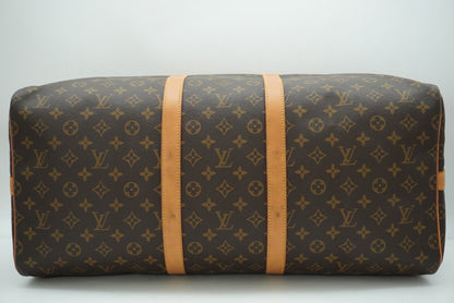 LOUIS VUITTON Monogram Keepall Bandouliere 55 M41414 Shoulder Strap Boston Bag