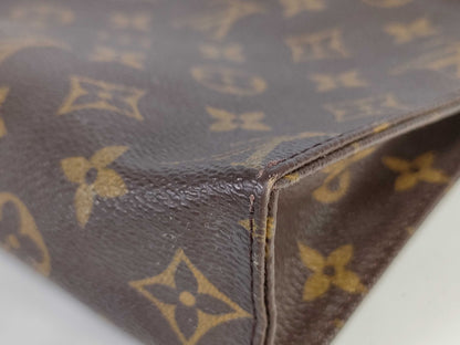LOUIS VUITTON Monogram Louis Vuitton Poche Toilette 19 Monogram Pouch M47544