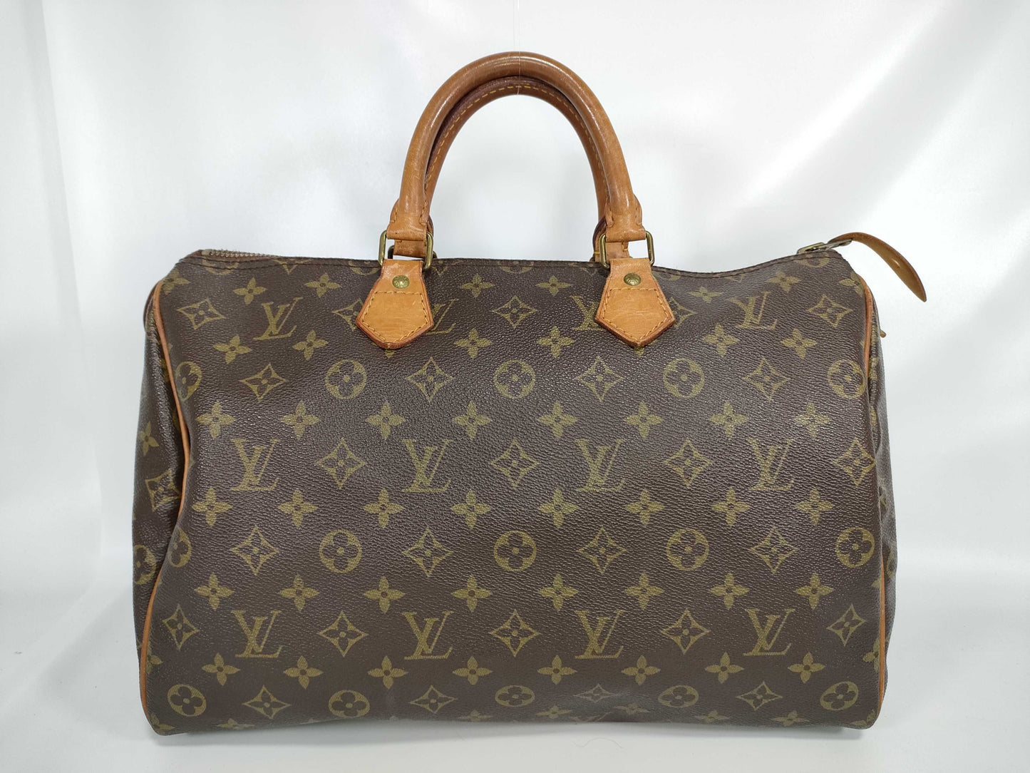 LOUIS VUITTON Monogram Louis Vuitton Speedy 35 Monogram M41524 Boston Bag
