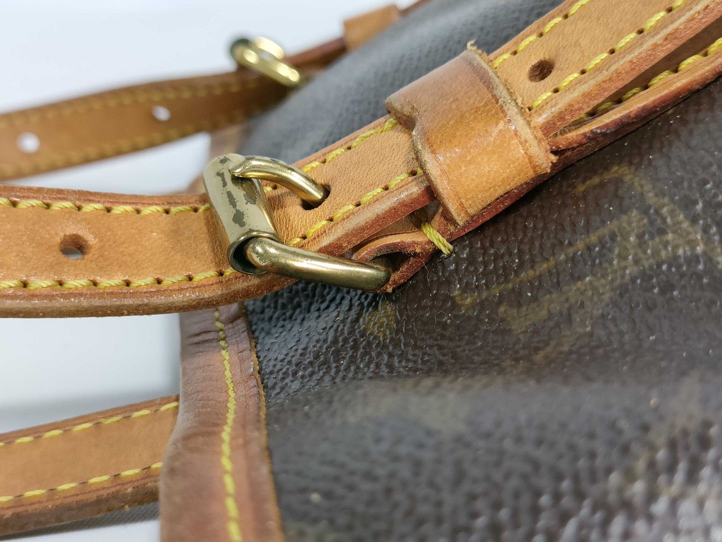 LOUIS VUITTON Monogram Louis Vuitton Bucket PM Monogram M42238 Handbag