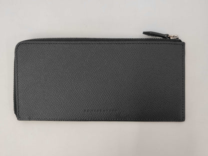 Bonaventura Leather Zip Card Case with Box and Certificate of Authenticity.