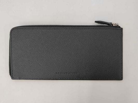 Bonaventura Leather Zip Card Case with Box and Certificate of Authenticity.