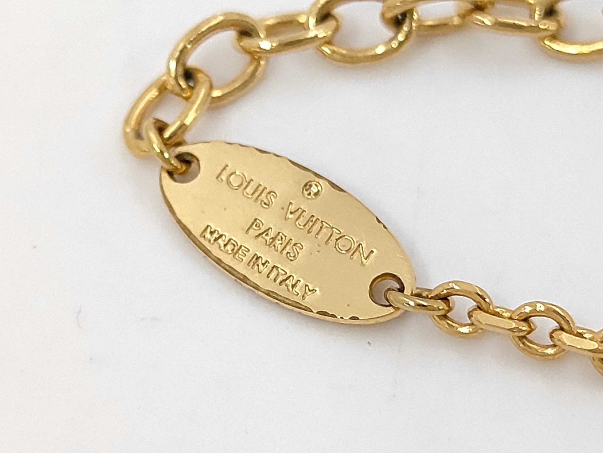 LOUIS VUITTON Collier Blooming Necklace M64855 OB0197 Box Necklace