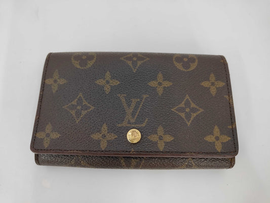 LOUIS VUITTON Monogram Porte Monnaie-Vieux-Tresor M61730 CT0066 Wallet