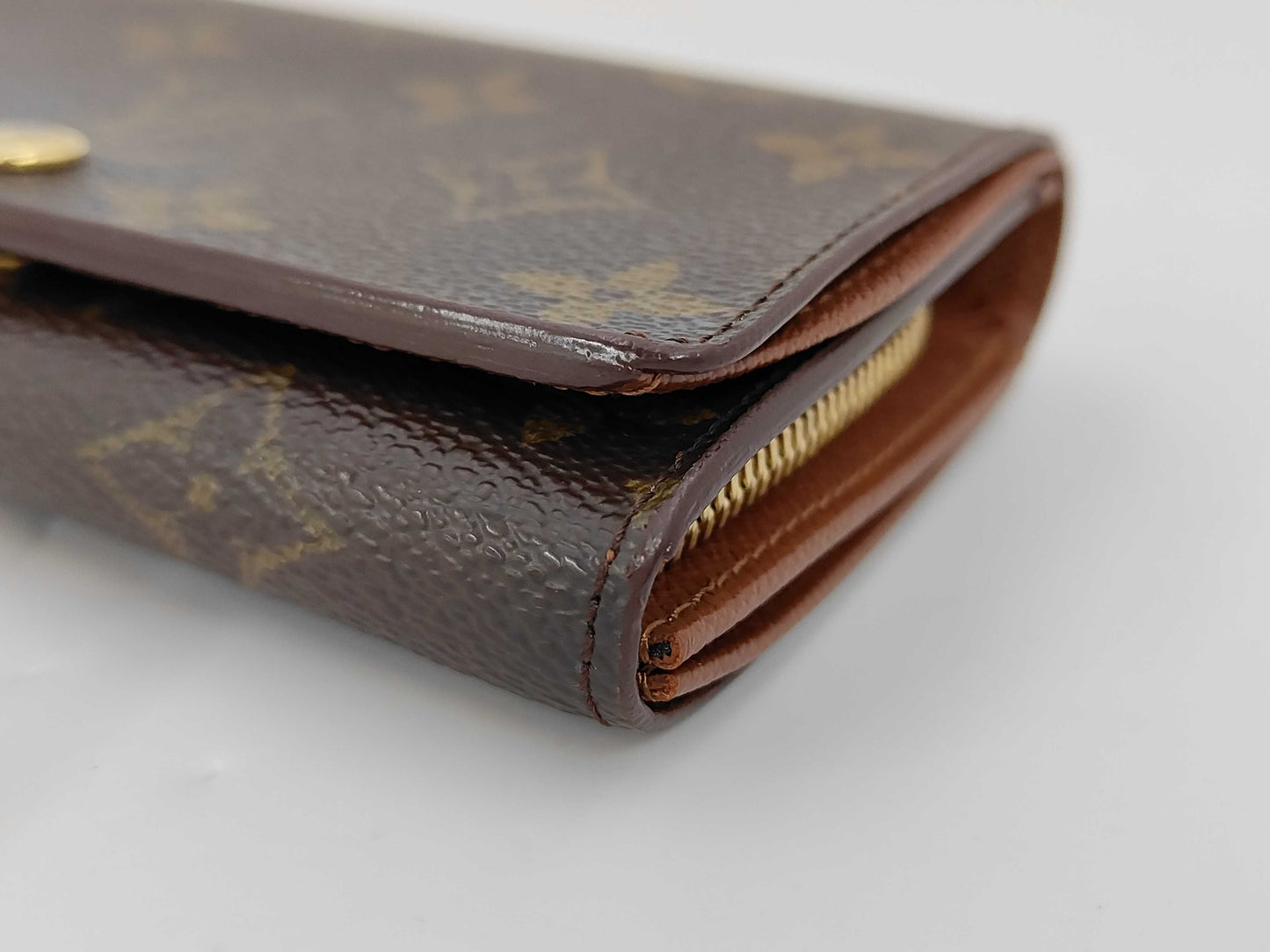 LOUIS VUITTON Monogram Porte Monnaie-Vieux-Tresor M61730 CT0066 Wallet