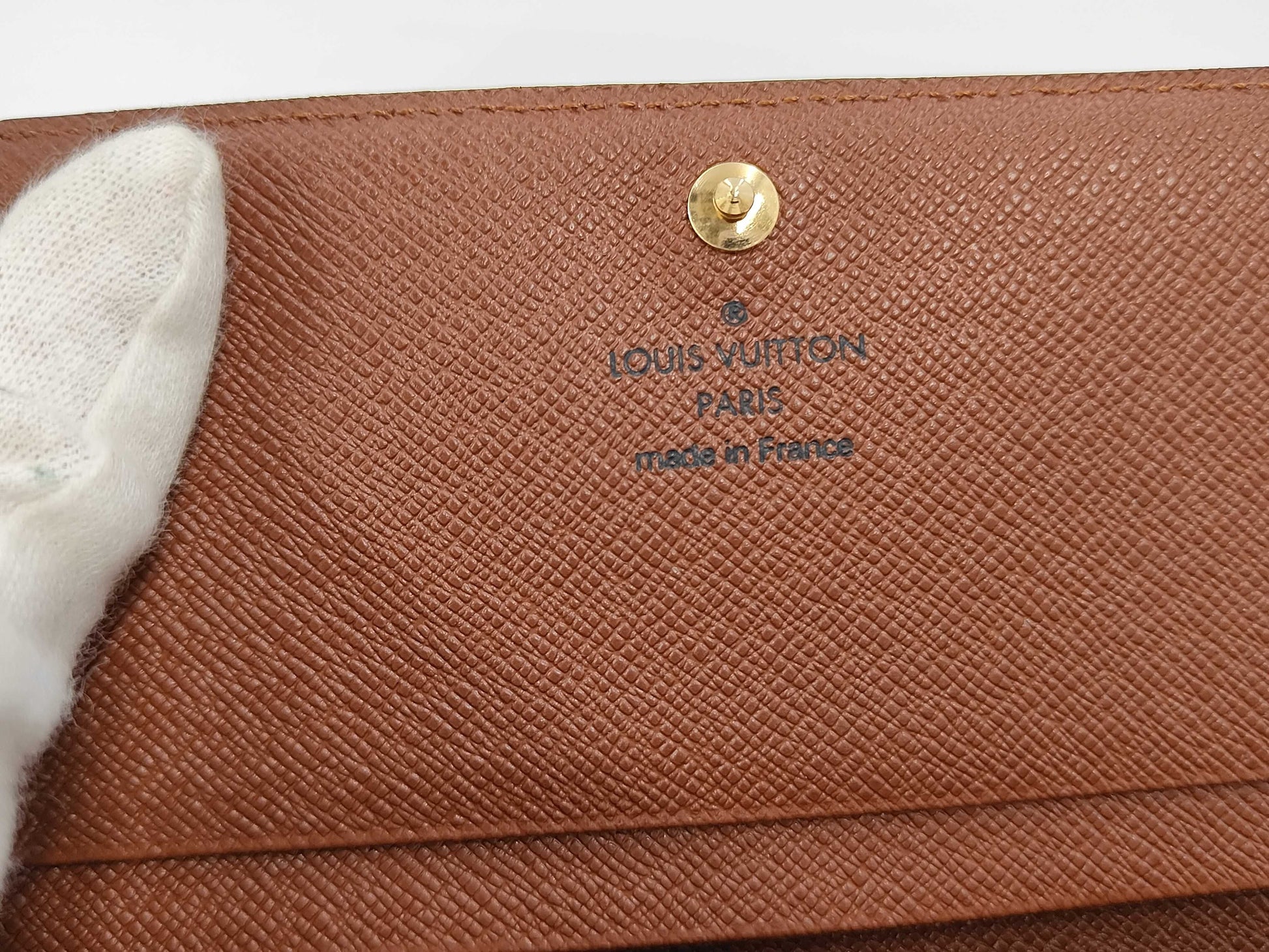LOUIS VUITTON Monogram Porte Monnaie-Vieux-Tresor M61730 CT0066 Wallet