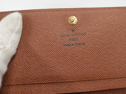 LOUIS VUITTON Monogram Porte Monnaie-Vieux-Tresor M61730 CT0066 Wallet