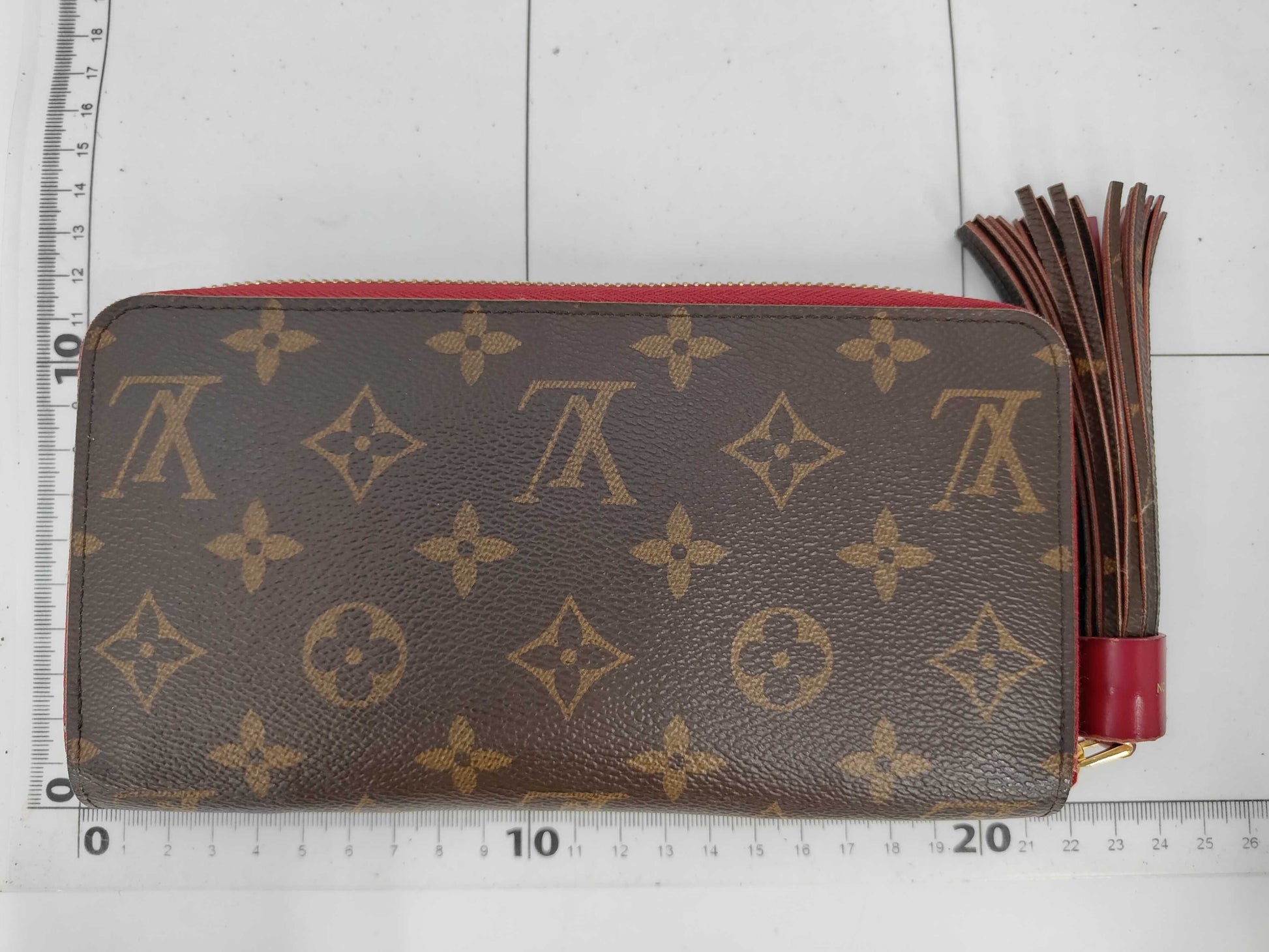 LOUIS VUITTON Monogram Portefeuille Clemence M60742 CA5116 Wallet