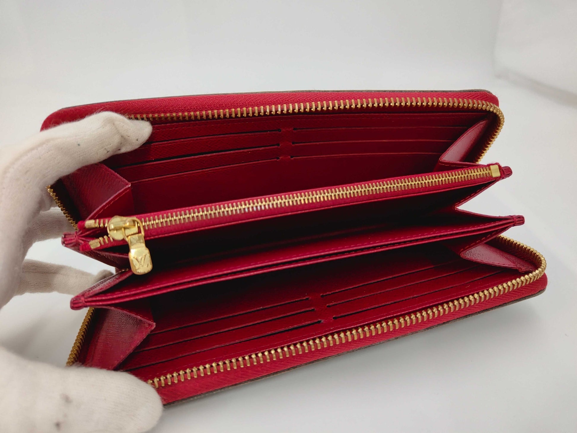 LOUIS VUITTON Monogram Portefeuille Clemence M60742 CA5116 Wallet