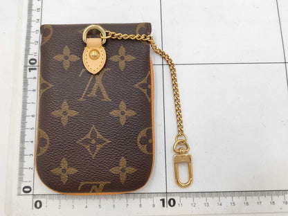 LOUIS VUITTON LV Monogram Etui Telephone MM M66546 SN0150 Other Accessories