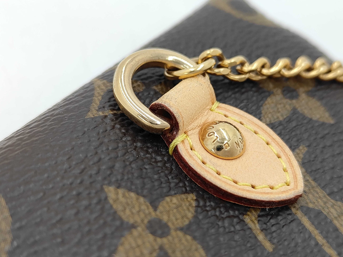 LOUIS VUITTON LV Monogram Etui Telephone MM M66546 SN0150 Other Accessories