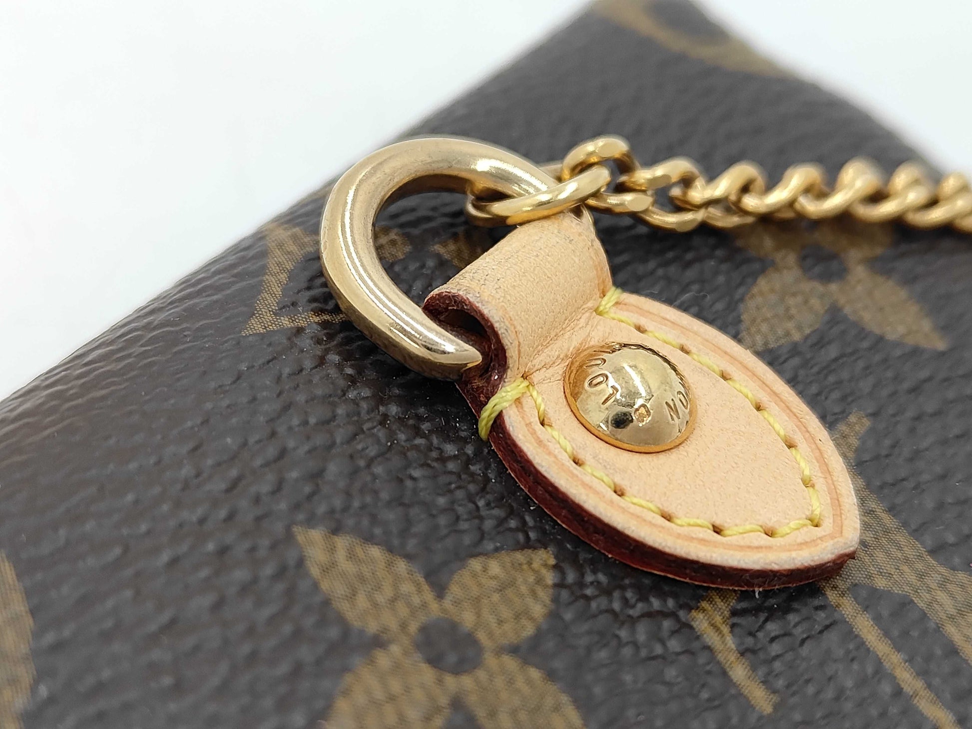 LOUIS VUITTON LV Monogram Etui Telephone MM M66546 SN0150 Other Accessories