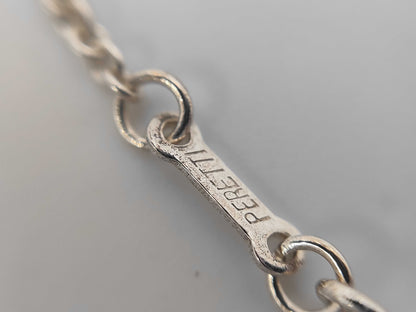 Tiffany & Co. SV925 Open Heart Necklace 7.02g Necklace