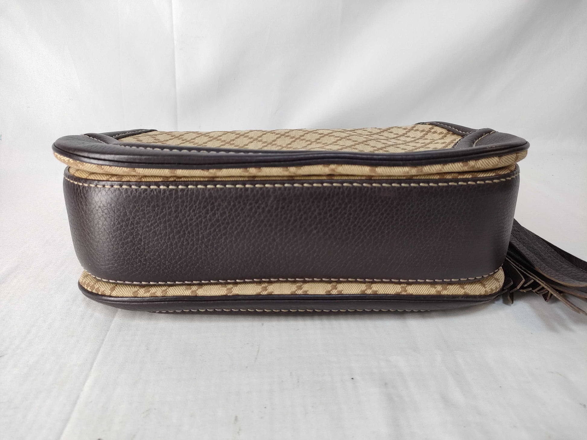 GUCCI Bamboo Diamante Turnlock Hand Shoulder Bag 254884 Shoulder Bag