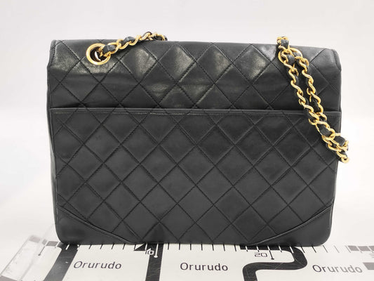 CHANEL Matelasse Chain Shoulder Bag with Sticker and Card