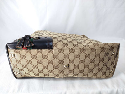 GUCCI GG Canvas One-Shoulder Bag Sherry Line Shoulder Bag