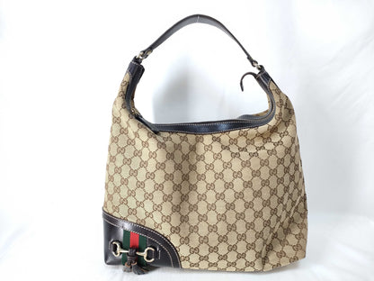 GUCCI GG Canvas One-Shoulder Bag Sherry Line Shoulder Bag