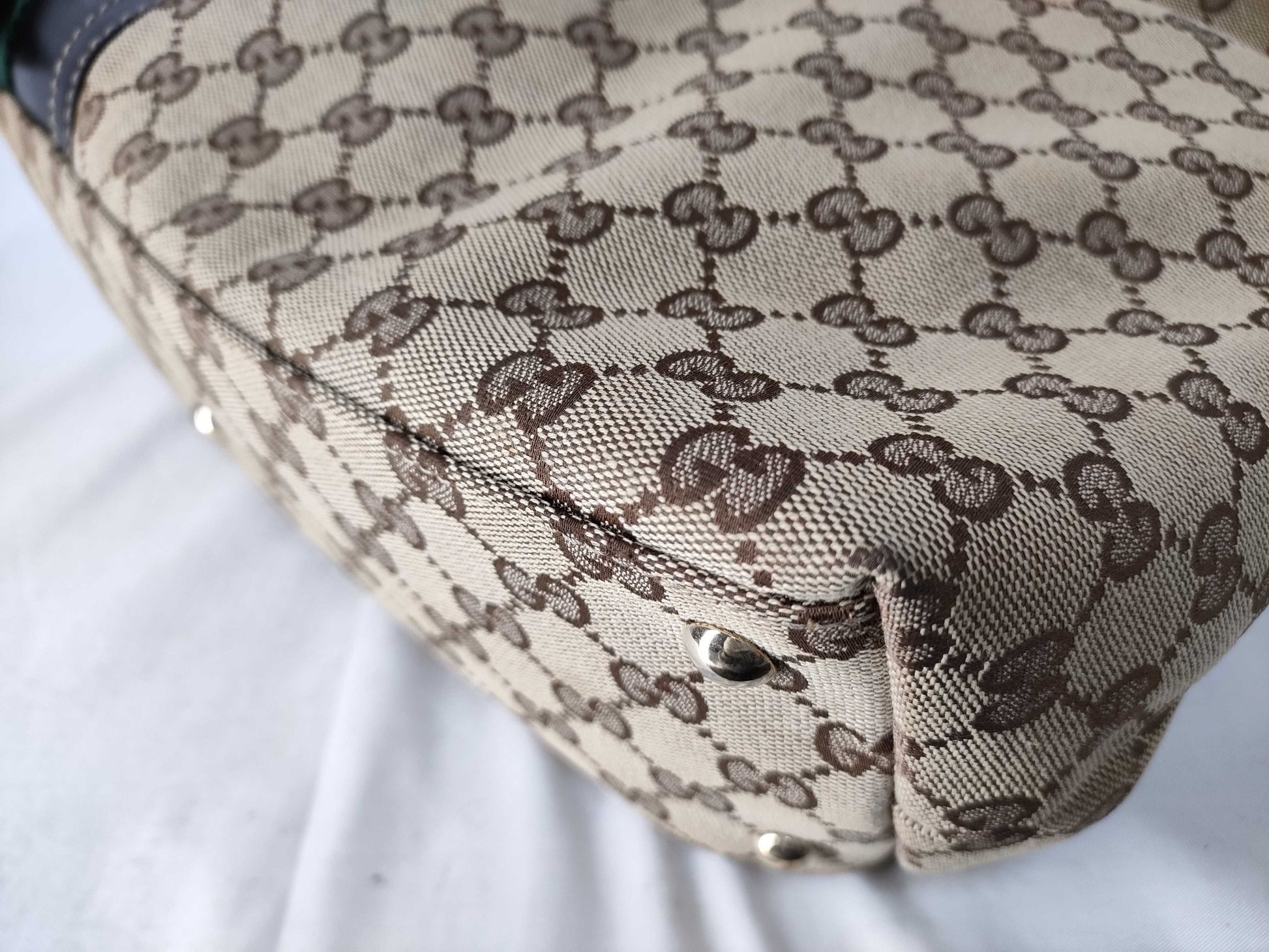 GUCCI GG Canvas One-Shoulder Bag Sherry Line Shoulder Bag