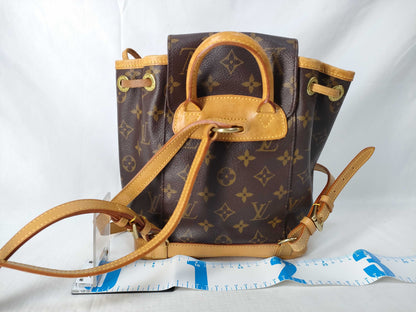 LOUIS VUITTON Monogram Montsouris PM Mini Montsouris Backpack