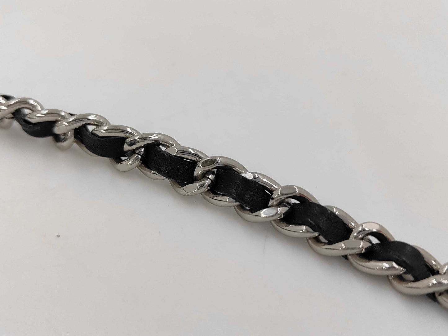 CHANEL Coco Mark Patent Chain Shoulder Bag with Seal