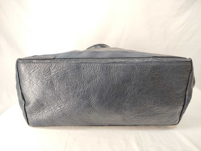 BALENCIAGA Cabas Navy 339936 Tote Bag Handbag