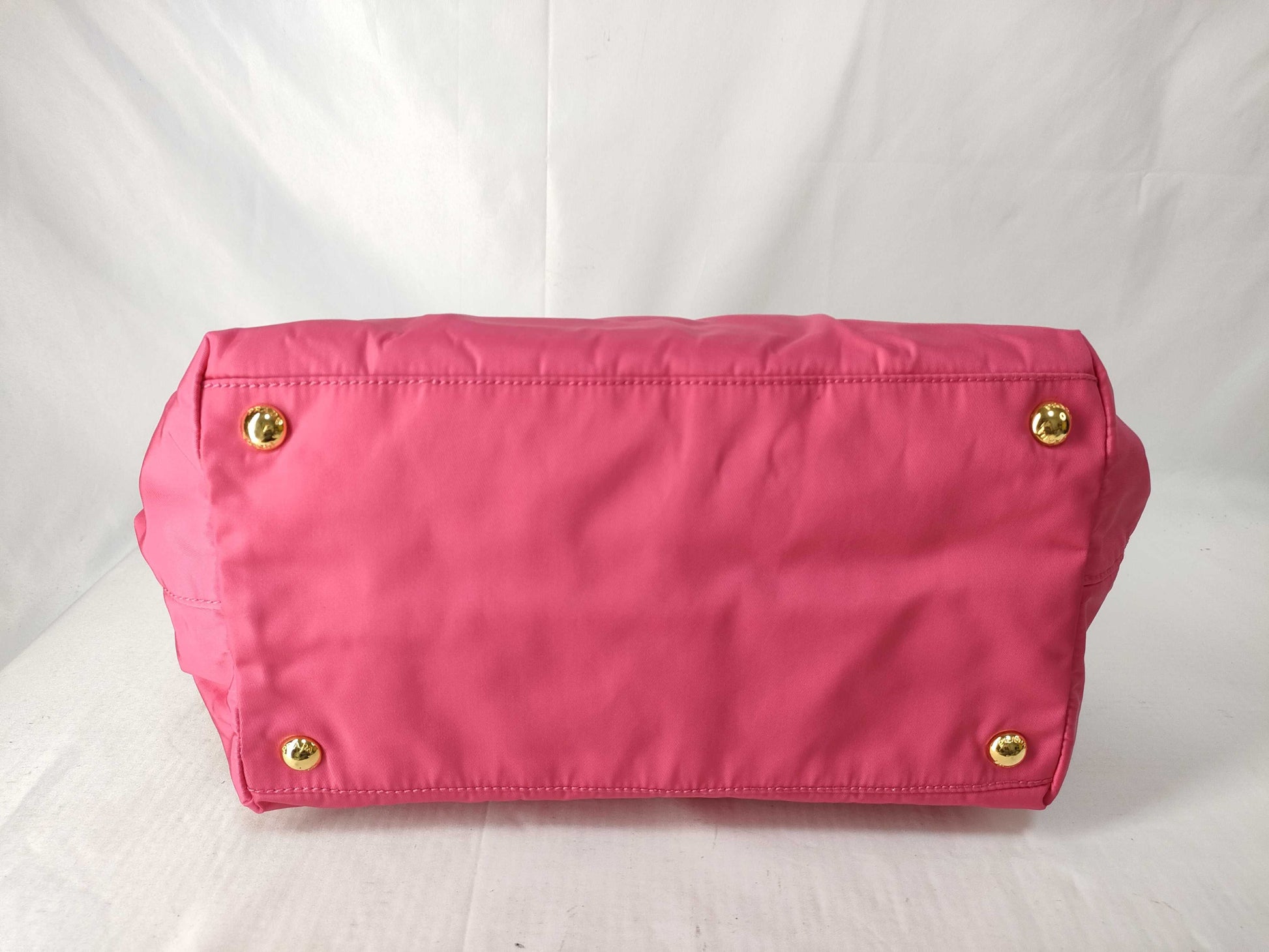 PRADA Prada Nylon Ribbon Handbag Pink Handbag