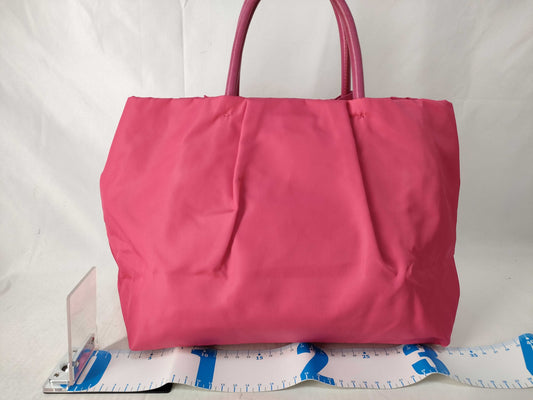PRADA Prada Nylon Ribbon Handbag Pink Handbag