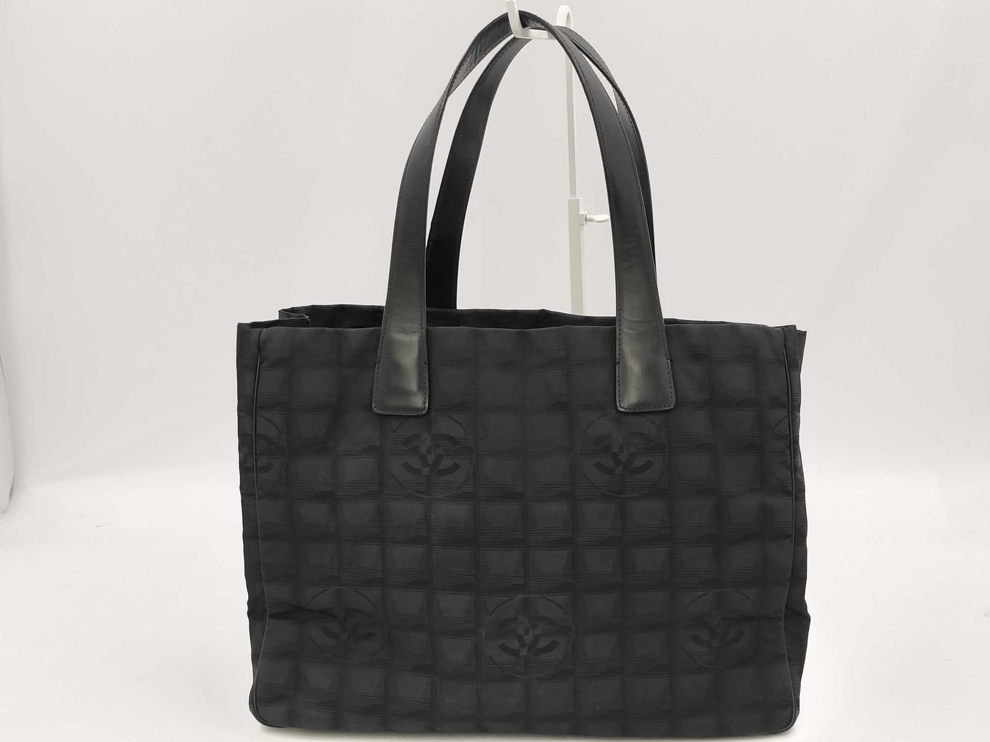 CHANEL Chanel Tote Bag New Travel Line with Sticker and Card