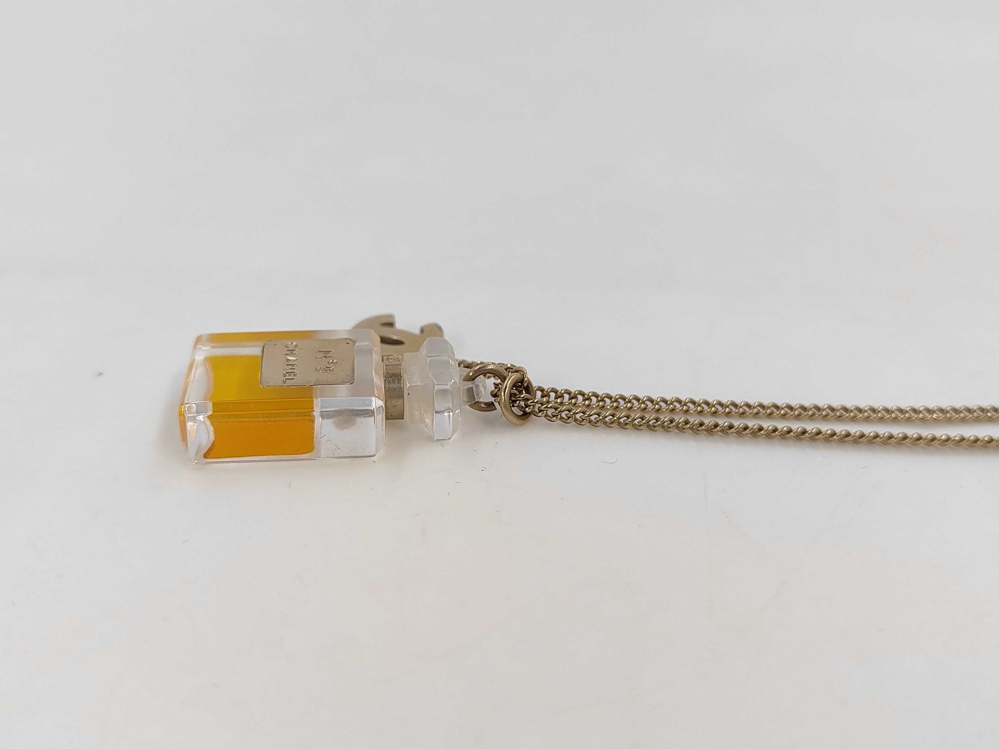 CHANEL Chanel Necklace Coco Mark 05P Perfume Bottle Motif Necklace