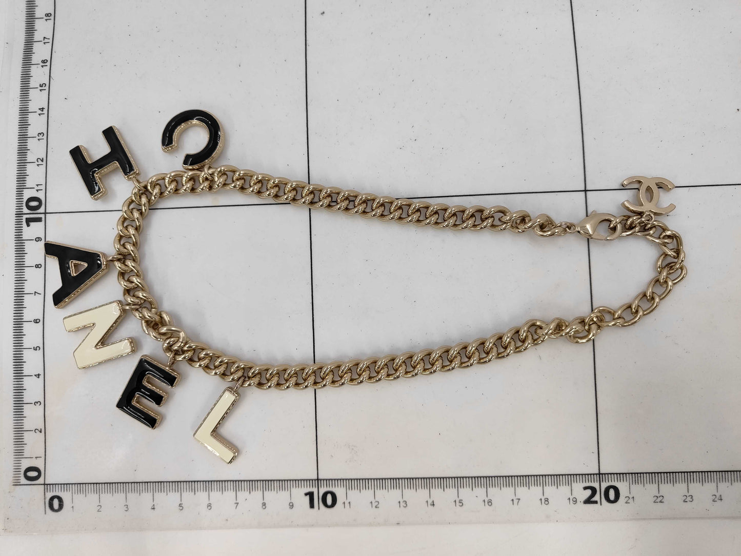 CHANEL Necklace Logo B22A Necklace