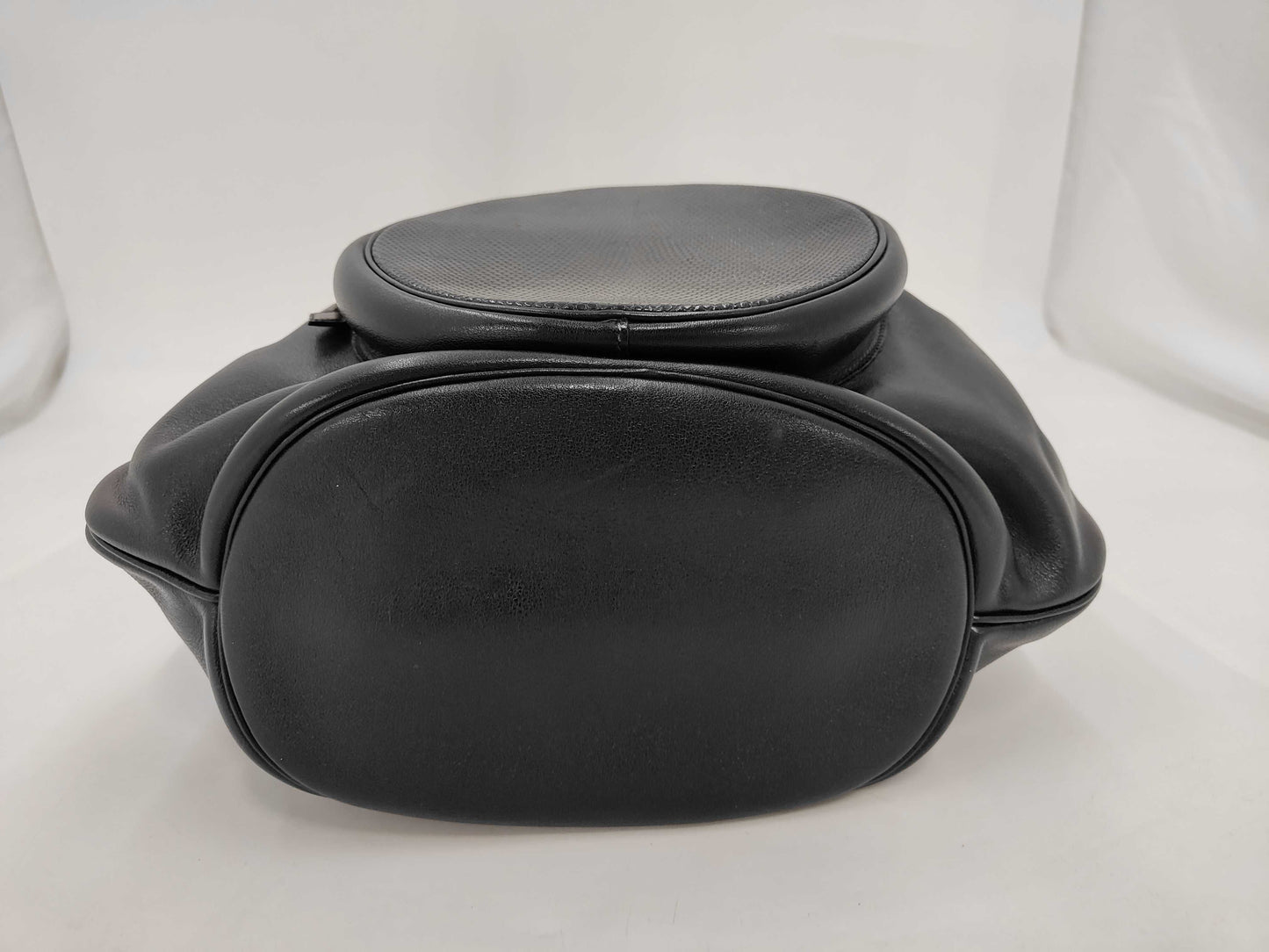 HERMES Smack Shoulder Lizard Ostrich Shoulder Bag