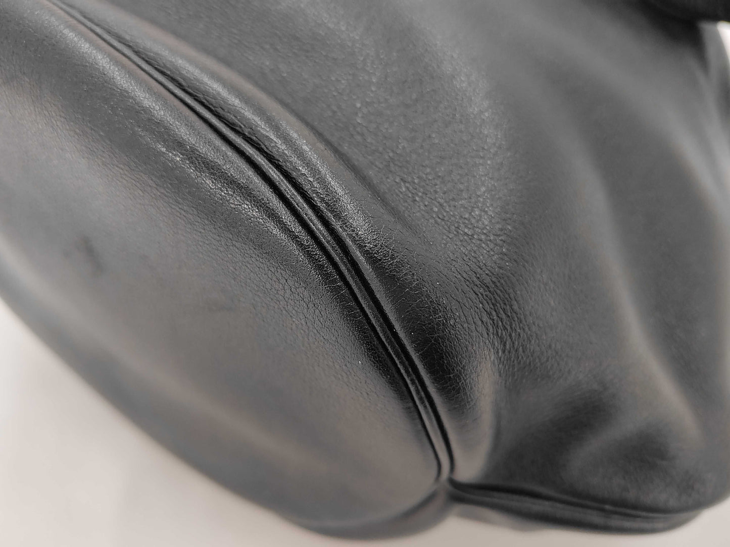 HERMES Smack Shoulder Lizard Ostrich Shoulder Bag