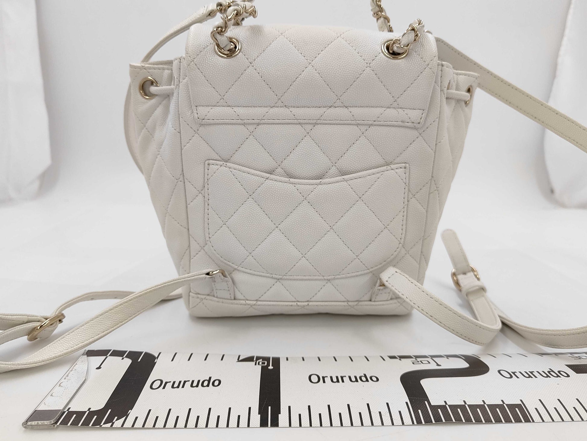 CHANEL Matelasse Caviar Skin Backpack