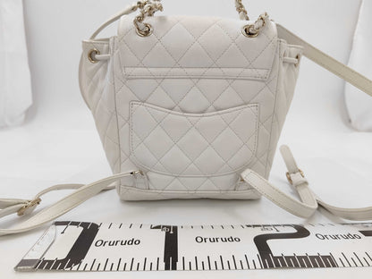 CHANEL Matelasse Caviar Skin Backpack