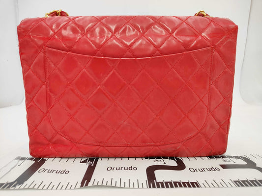 CHANEL Matelasse Chain Patent Shoulder Bag