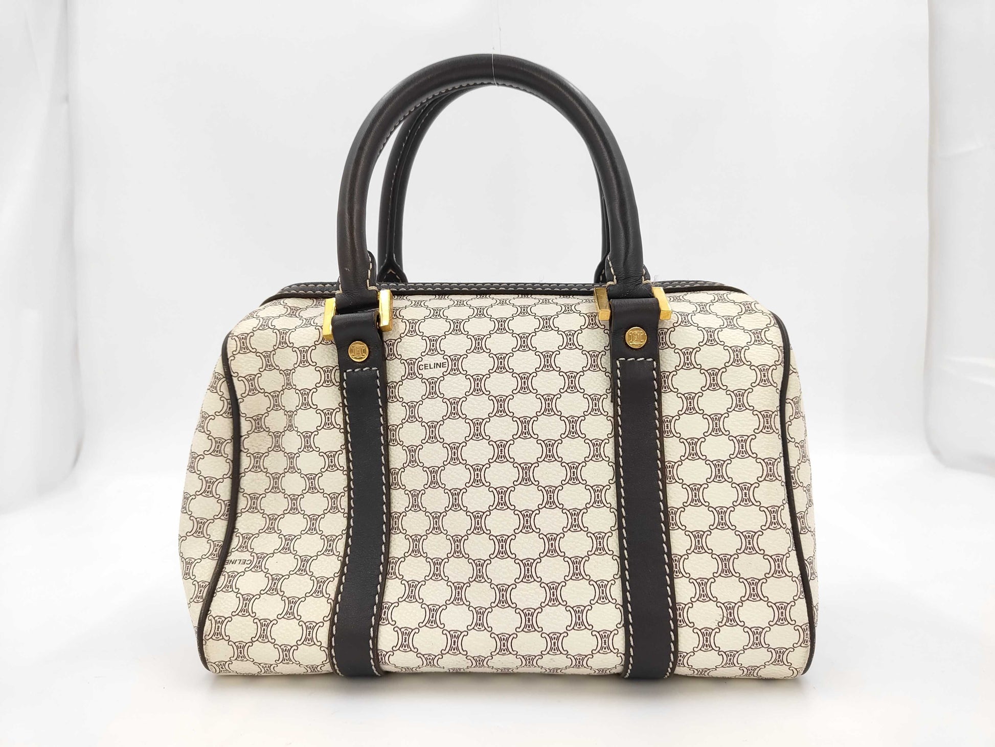 CELINE Macadam Boston Bag