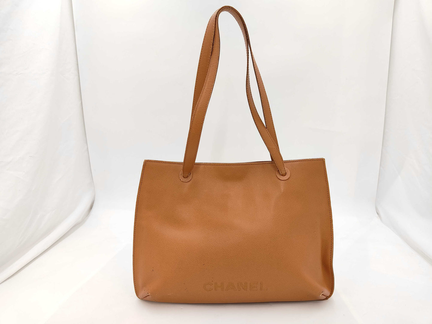 CHANEL Caviar Skin Tote Bag