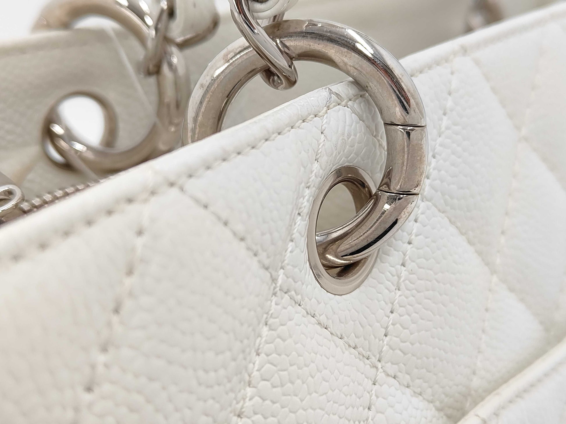 CHANEL GST Caviar Skin Tote Bag