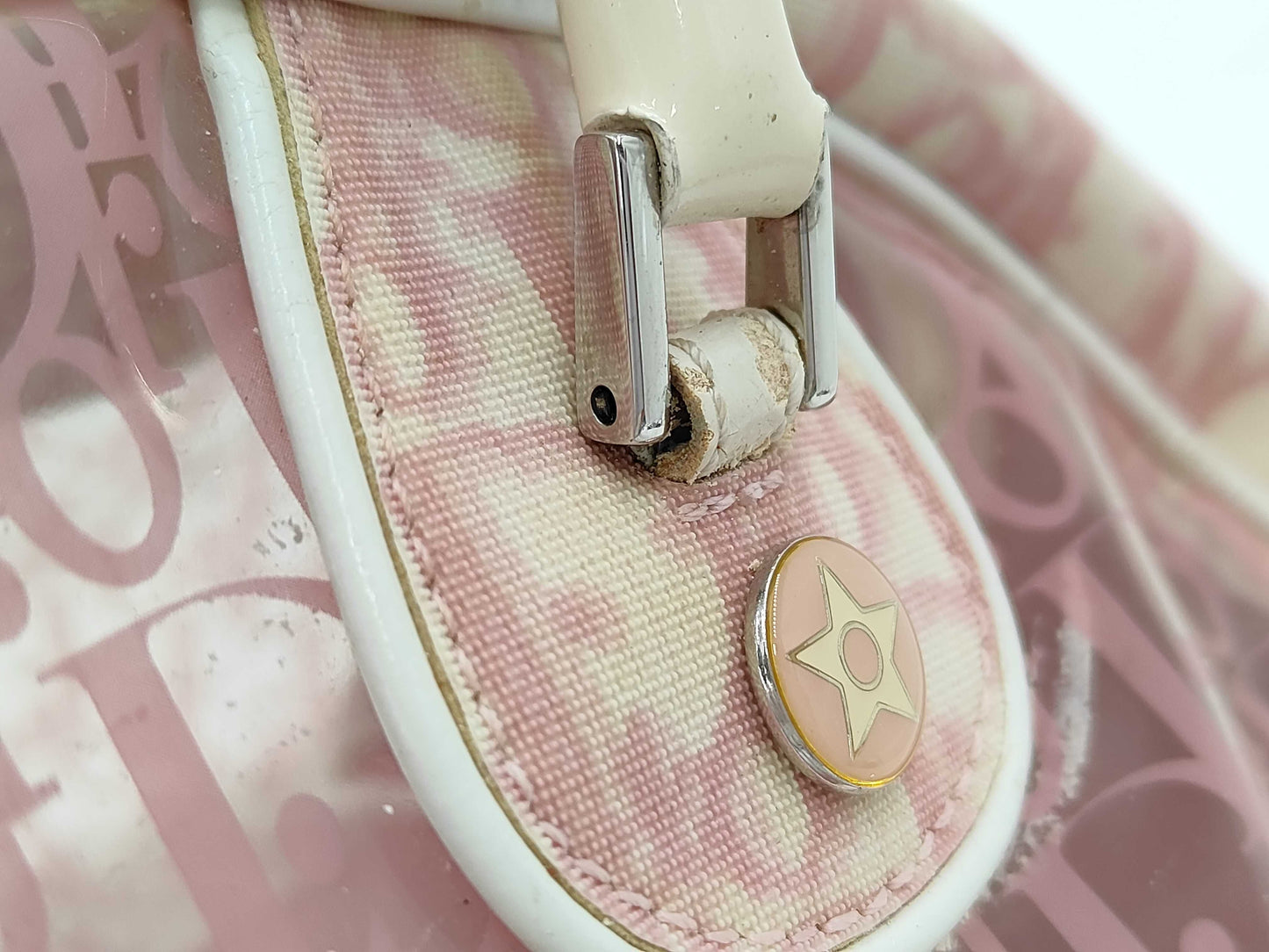 Dior Boston Clear Boston Bag