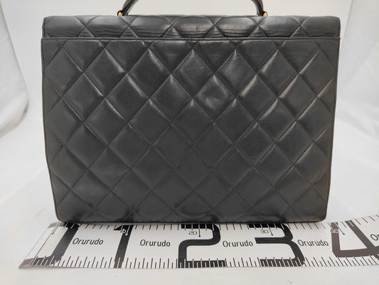 CHANEL briefcase business bag