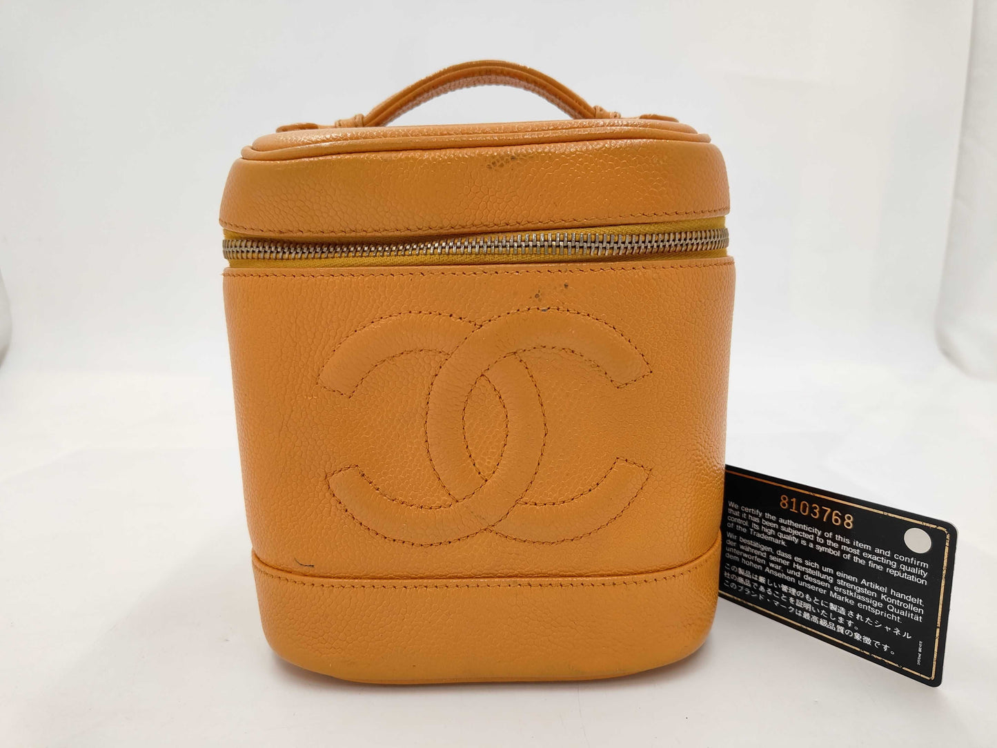 CHANEL Caviar Skin Vanity Bag
