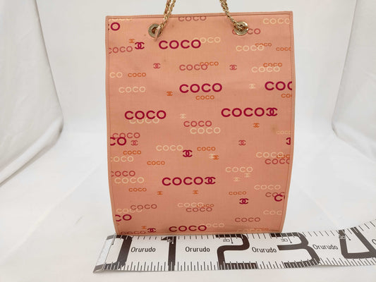 CHANEL Chain Tote Handbag