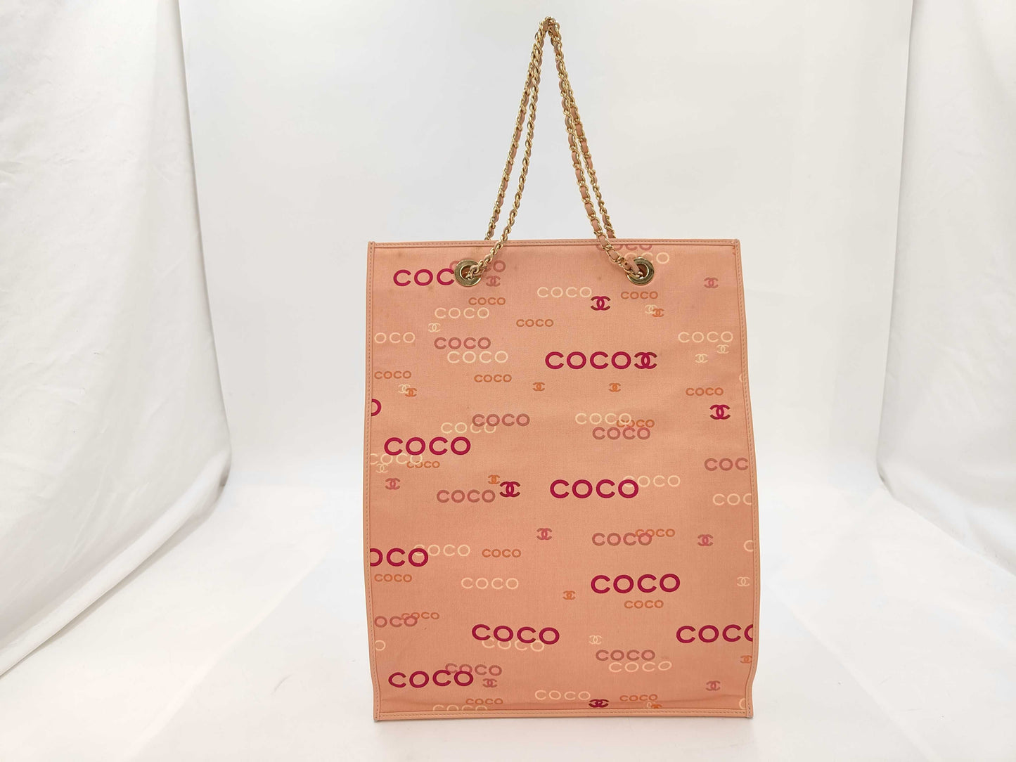 CHANEL Chain Tote Handbag