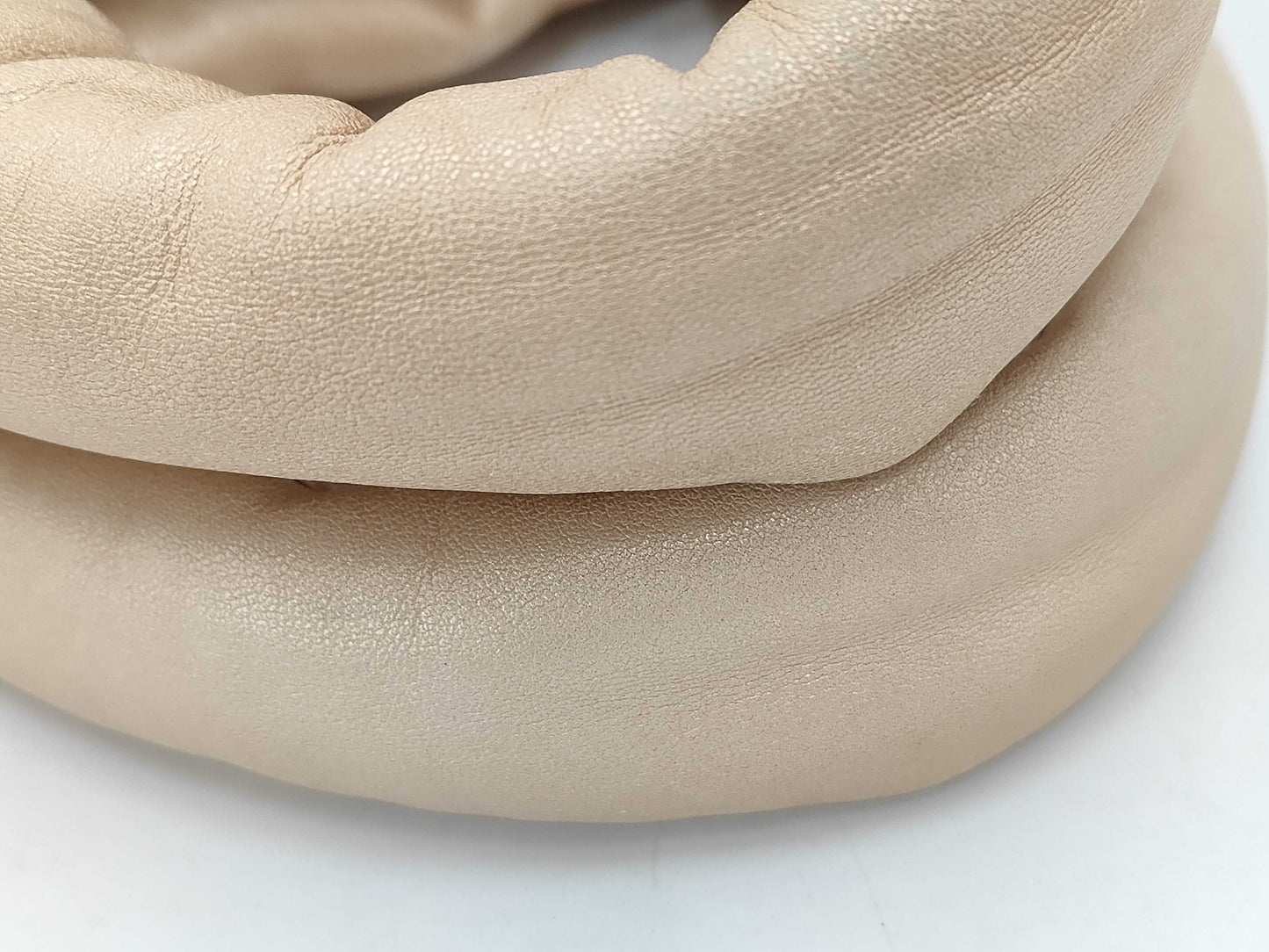 CHANEL Coco Cocoon Hand Leather Gold Handbag