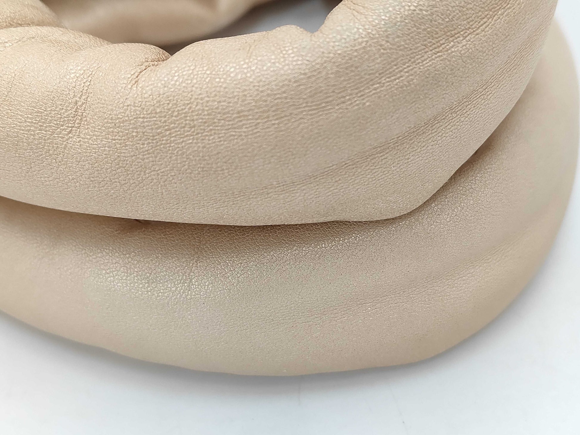 CHANEL Coco Cocoon Hand Leather Gold Handbag